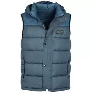 Barbour International Peak Baffle Gilet - Blue