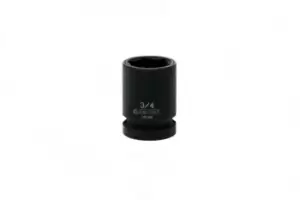 Teng Tools 920124-C 1/2" Drive - Regular 6pt Impact Socket - 3/4"