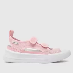 Converse Pale Pink All Star Ultra Summer Girls Junior Sandals