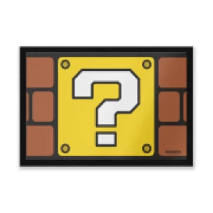 Nintendo Super Mario Mystery Box Entrance Mat