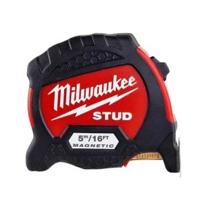 Milwaukee Hand Tools STUD II Magnetic Tape Measure 8m (Width 33mm) (Metric only)