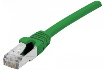 2m Cat6a FUTP LSZH Snagless Green Cable