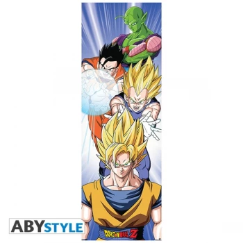 Dragon Ball - Saiyans Door Poster