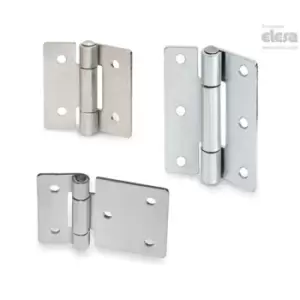 ELESA Thin hinge-GN 136-NI-120-60-B