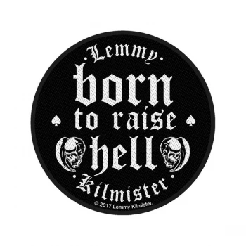 Lemmy - Born to Raise Hell Standard Patch