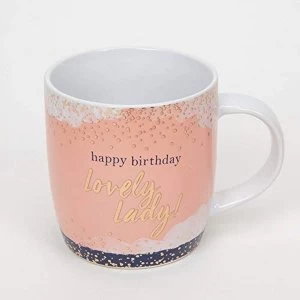 Bellini Stoneware Mug - Happy Birthday