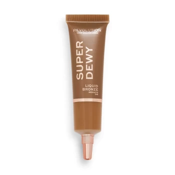 Makeup Revolution Superdewy Liquid Bronzer 15ml (Various Shades) - Medium to Tan