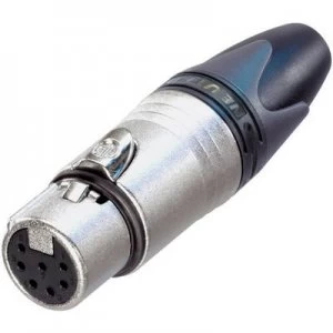 Neutrik NC7FXX XLR connector Socket, straight Number of pins: 7 Silver