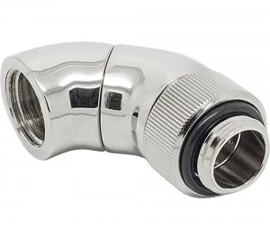 EK-AF Double Angled Fitting Adapter - Silver