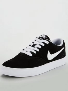 Nike Sb Check Solar - Black/White, Size 6, Women