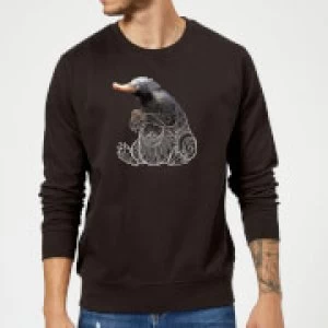 Fantastic Beasts Tribal Niffler Sweatshirt - Black - XL