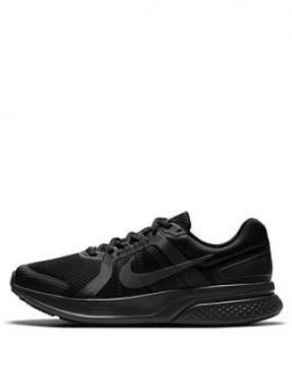 Nike Run Swift 2, Black, Size 7, Men