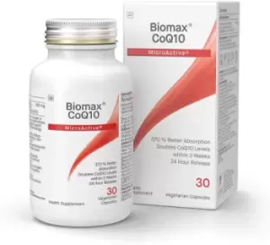 Biomax Biomax Microactive COQ10 Veg Caps - 30s