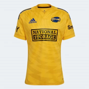 adidas Hurricanes Home Rugby Shirt 2022 - Bold Gold