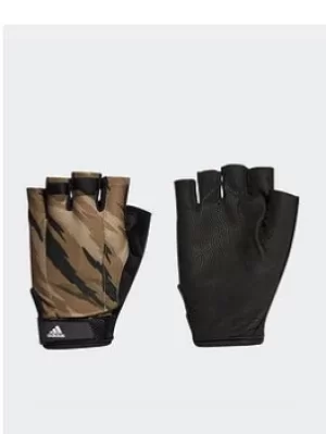 adidas Graphic Training Gloves, Black Size M Men