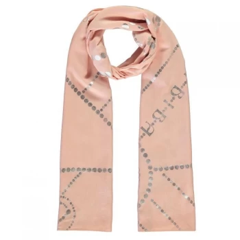 Biba Biba Womens B Foil Scarf - Blush