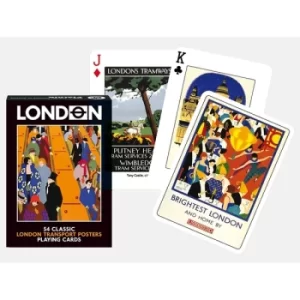 London Transport Posters Collectors Playing Cards