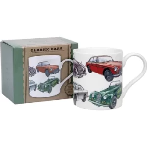 Classic Car Fine China Mug By Lesser & Pavey