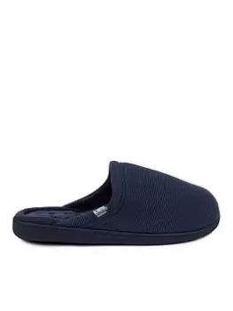 TOTES Waffle Mules - Navy, Size 11, Men