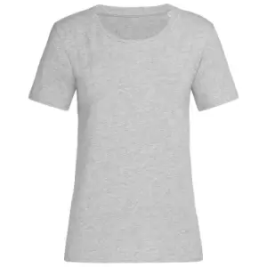Stedman Womens/Ladies Stars T-Shirt (L) (Heather Grey)