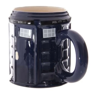 Novelty Ceramic Police Box Mug