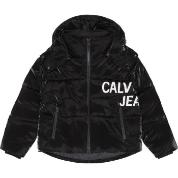 Calvin Klein Jeans Institutional Oversized Jacket - CK BLACK BEH