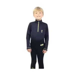 Little Knight Boys Lancelot Top (9-10 Years) (Navy/Yellow)