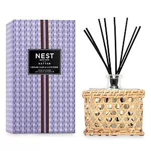 Nest Fragrances Rattan Cedar Leaf & Lavender Reed Diffuser, 5.9 oz.