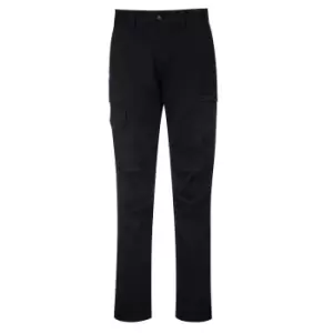 Portwest Adults Unisex KX3 Cargo Trousers (30R) (Black)