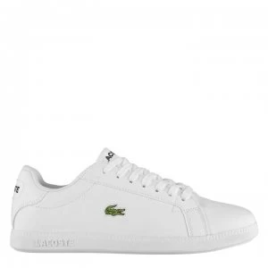 Lacoste Graduate Trainers - White Mono 21G