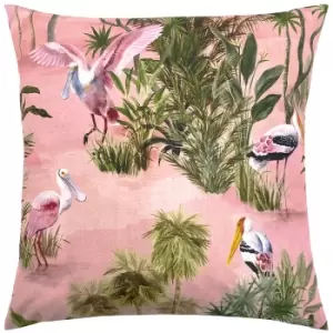 Platalea Outdoor Cushion Blush, Blush / 43 x 43cm / Cover Only