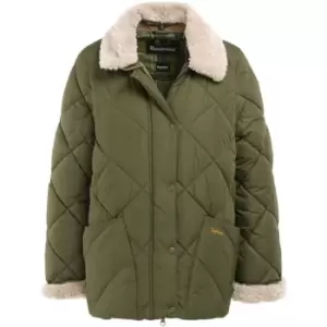 BARBOUR Winter Liddesdale Quilted Jacket - Green