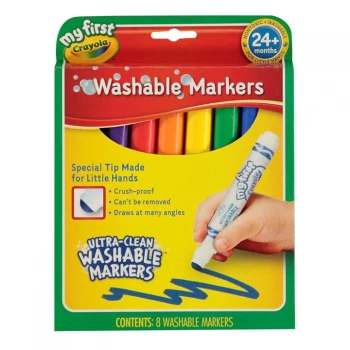 Crayola 1st Marker Pens - 8Pk