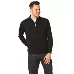 Under Par Golf Midlayer Mens - Black