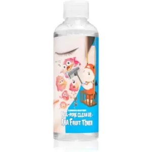 Elizavecca Milky Piggy Hell-Pore Clean Up AHA Fruit Toner Toner Reducing Enlarged Pores with Exfoliating Effect 200ml