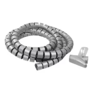 LogiLink KAB0013 Cable Spiral Wrapping Band - 2.5m - Gray