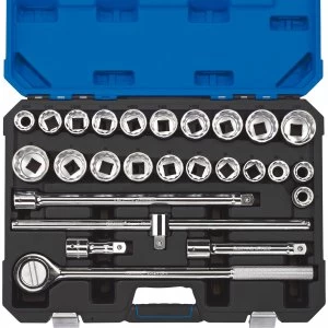 Draper Expert 26 Piece 3/4" Drive Bi Hex Socket Set Metric and Imperial 3/4"