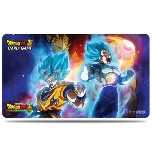 Dragon Ball Super Playmat: Vegeta, Goku, and Broly