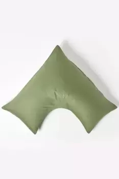 V Shaped Pillowcase Organic Cotton 400 Thread Count