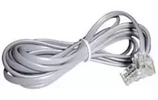 Lindy RJ-10 4/4 Cable, 3m Grey