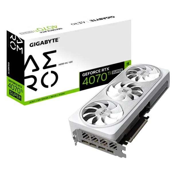 Gigabyte GeForce RTX 4070 Ti SUPER AERO OC 16GB Graphics Card