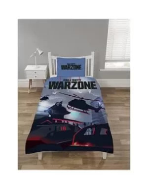 Call of Duty Warzone Single Duvet Cover Set, Multi