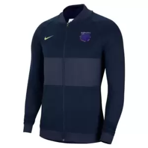 Nike FC Barcelona Tracksuit Top Mens - Blue