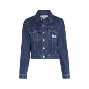 Calvin Klein Jeans Cropped 90S Jacket - Blue