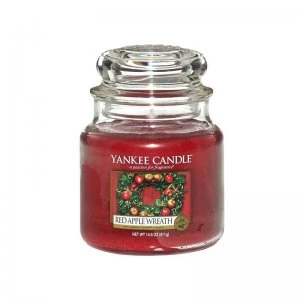 Yankee Candle Red Apple Wreath Medium Candle 411g