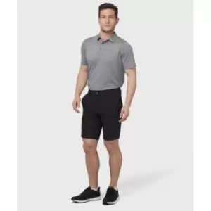 Callaway 2022 Soft TOUCH MICRO PRINT POLO BLACK HEATHER - S