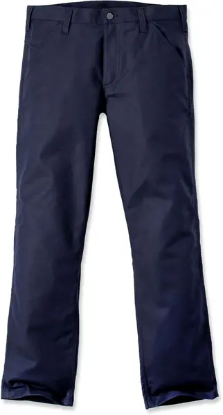 Carhartt Rugged Professional Canvas, textile pants , color: Dark Blue , size: W34/L36