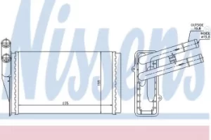 Nissens Radiator Heat Matrix 70221