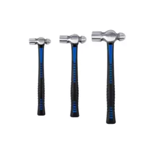 BlueSpot 3 Piece Ball Pein Hammer Set