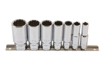 Laser Tools 6194 Whitworth Deep Socket Set 3/8"D 7pc